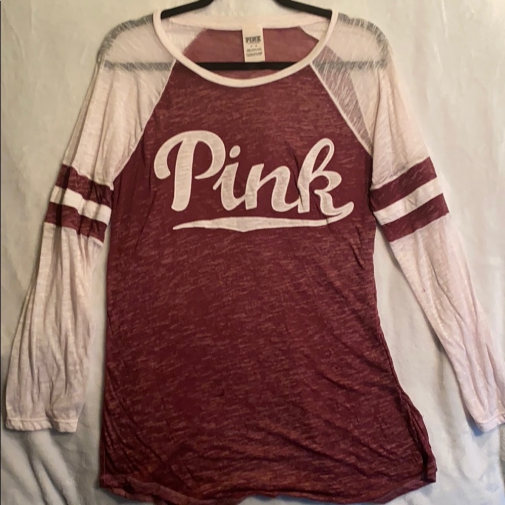 Worn long sleeved shirt